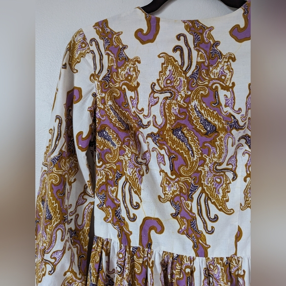 Amazing 1960s Batik mod mini dress - Picture 7 of 7
